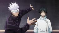 Gojo introducing Yuta as seen in anime (Image credit: MAPPA Studio)