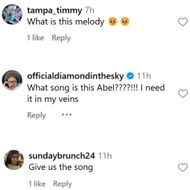 Fans react as The Weeknd drops a snippet of a new song (Image via Instagram/theweeknd)
