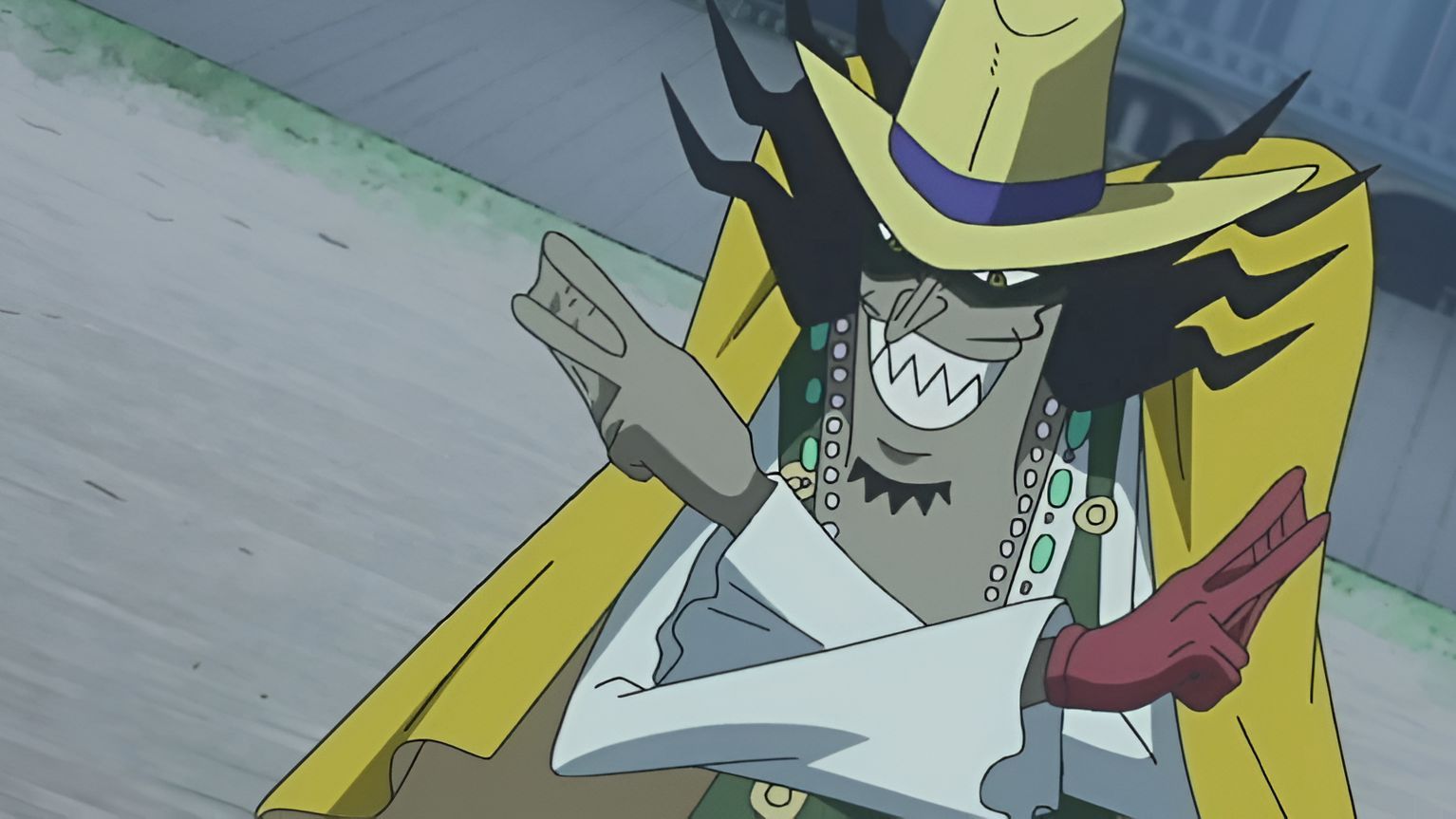 Vander Decken as seen in anime (Image via Toei Animations)