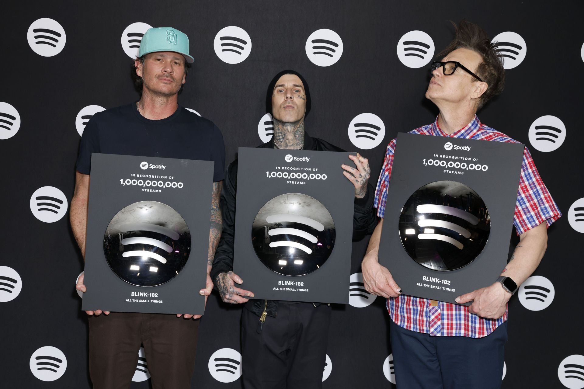 Will Blink-182 stay together in the future? (Image via Getty)