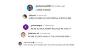 Fans react as Lorde officially drops new single 'What Was That' (Image via YouTube/ Lorde)
