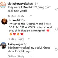 Fans react to the Backstreet Boys' performance at the Stagecoach. (Image via Instagram/@stagecoach)