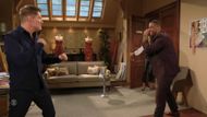 Carter and Deacon fight on The Bold and the Beautiful | Image Source: CBS
