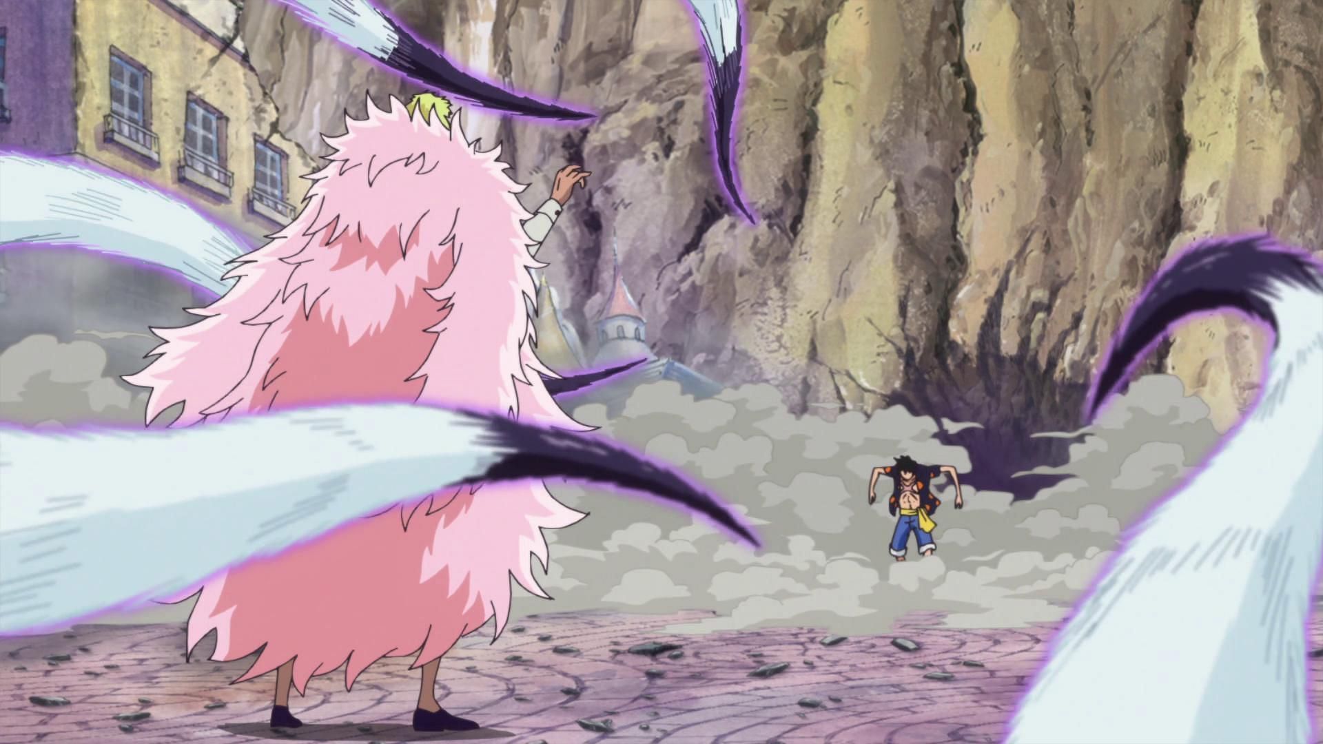 Doflamingo&#039;s String-String Fruit is one of the most versatile Devil Fruits in One Piece. (Image credit: Toei Animation/One Piece)