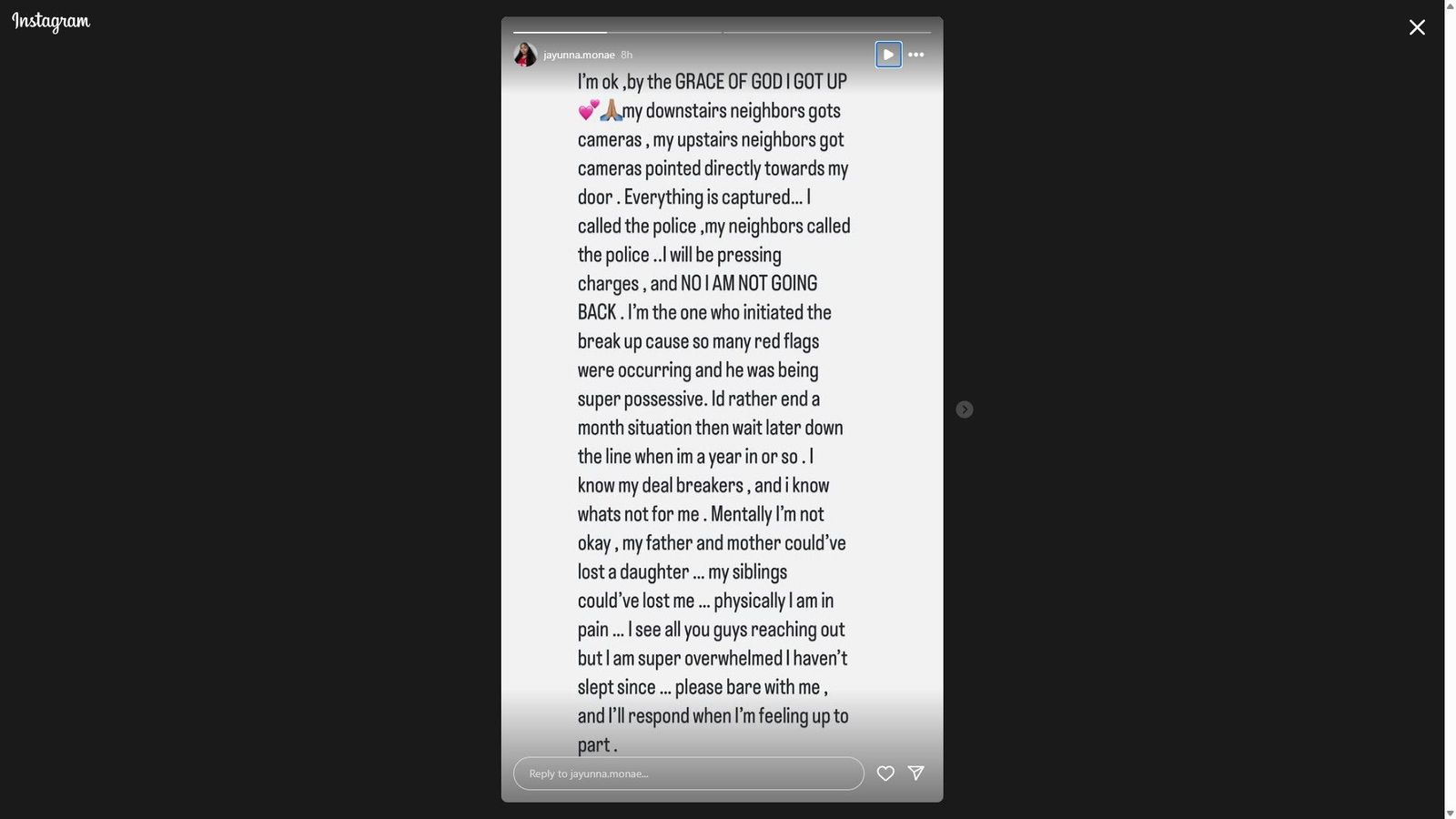 Who is Ja' Yunna Monae? Influencer speaks out after football player ...