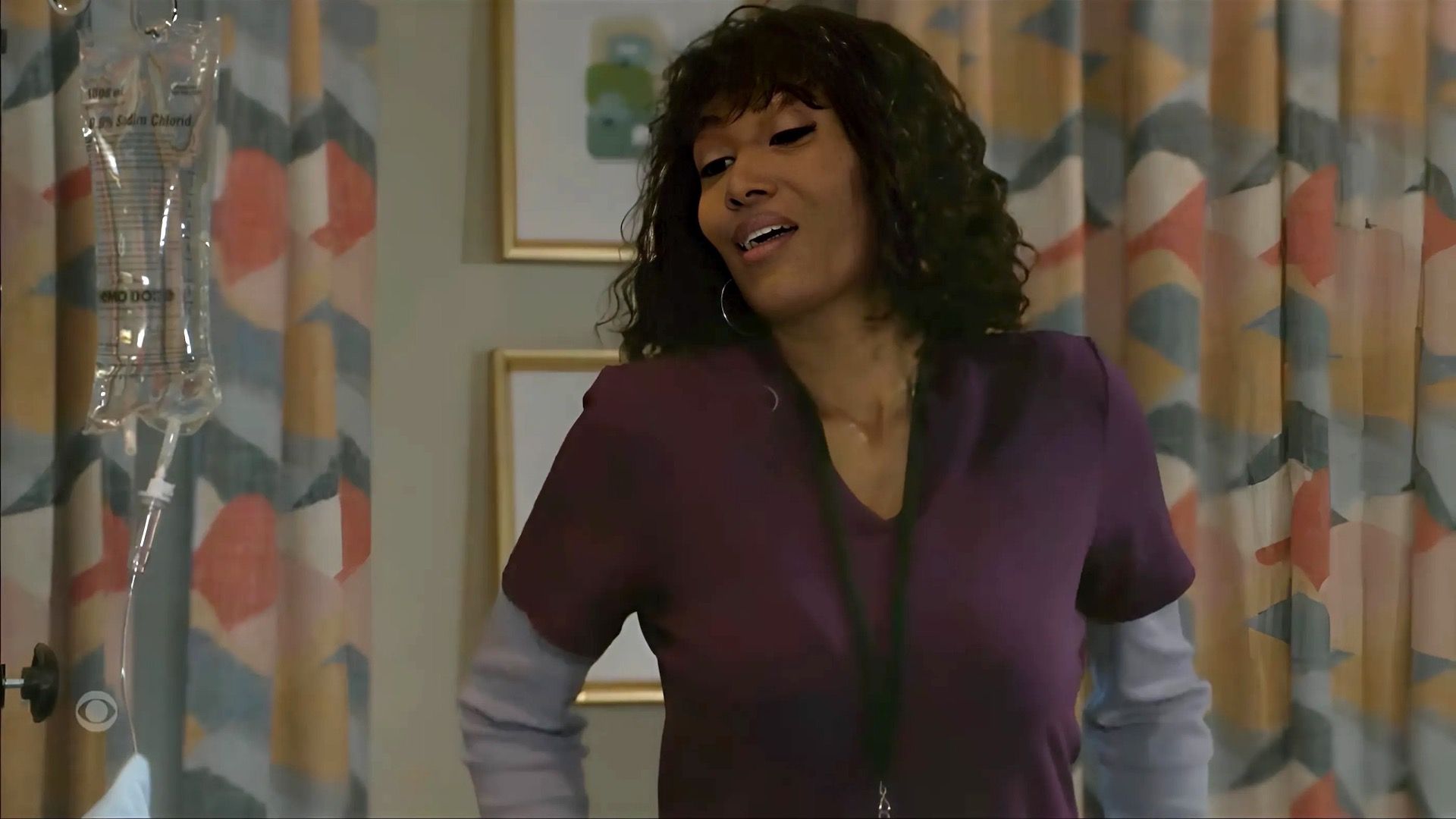 Leslie made sure Laura wasn&#039;t going to be able to get up off her potassium on Beyond the Gates | Image: CBS