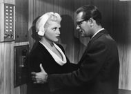 Judy Holliday and William Holden in Born Yesterday | Image via Getty