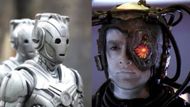 Star Trek's Borg & Doctor Who's Cybermen (Image via Star Trek & Doctor Who)