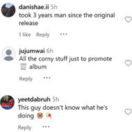 Fans react to Ye's new album, 'Donda 2' (Image via Instagram/@bars)