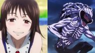 Rika when alive and after she became a cursed spirit as seen in anime (Image credit: MAPPA Studio)