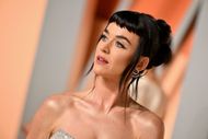 Katy Perry at the 2025 Vanity Fair Oscar Party Hosted By Radhika Jones - Arrivals - Source: Getty