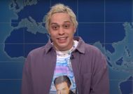 Pete Davidson, who plays Petey in Dog Man