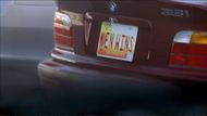 "KEN WINS" license plate scene | Image via Netflix