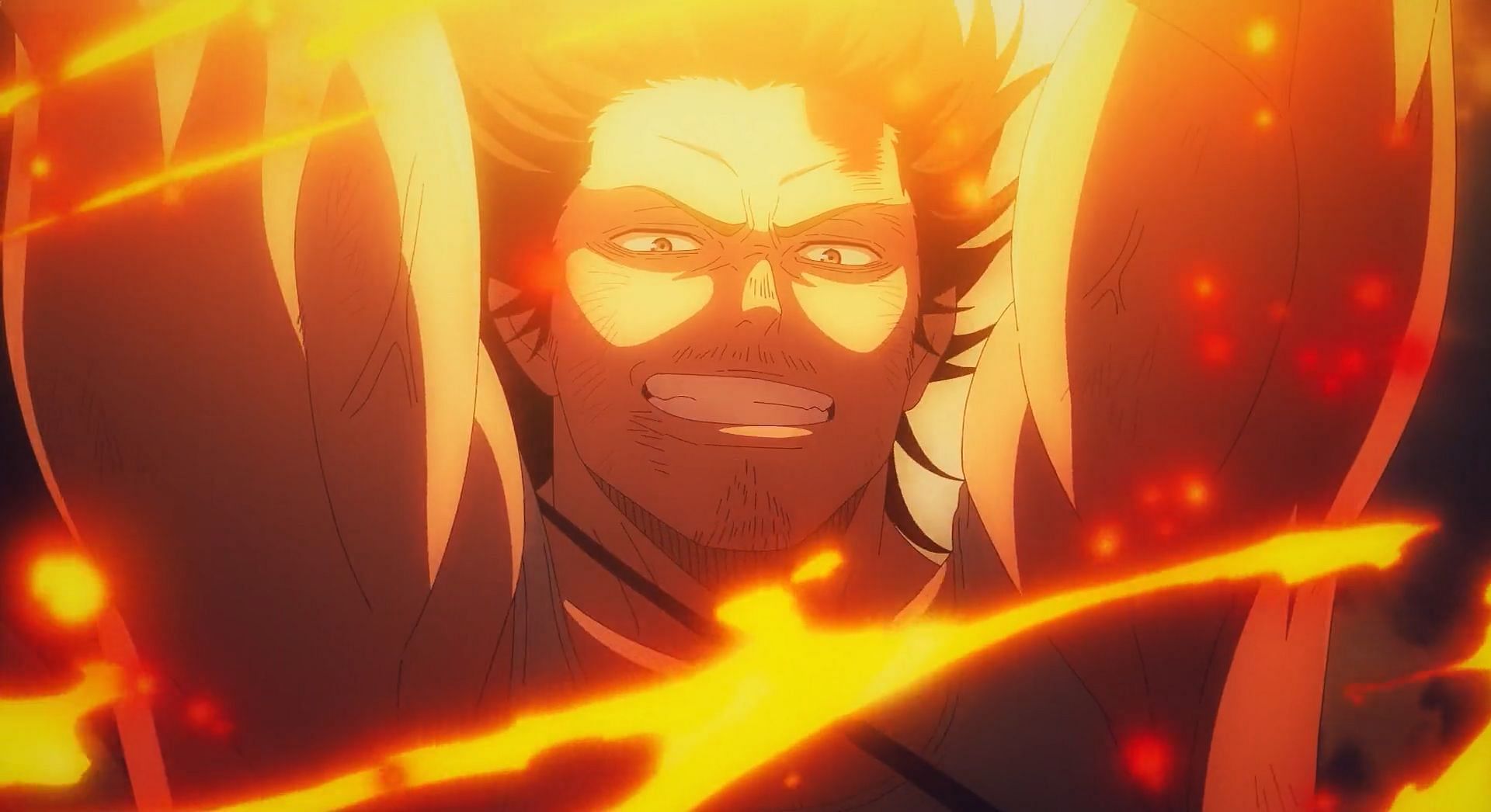 Yami Sukehiro as seen in the Black Clover: Sword of the Wizard King (Image via Studio Pierrot)