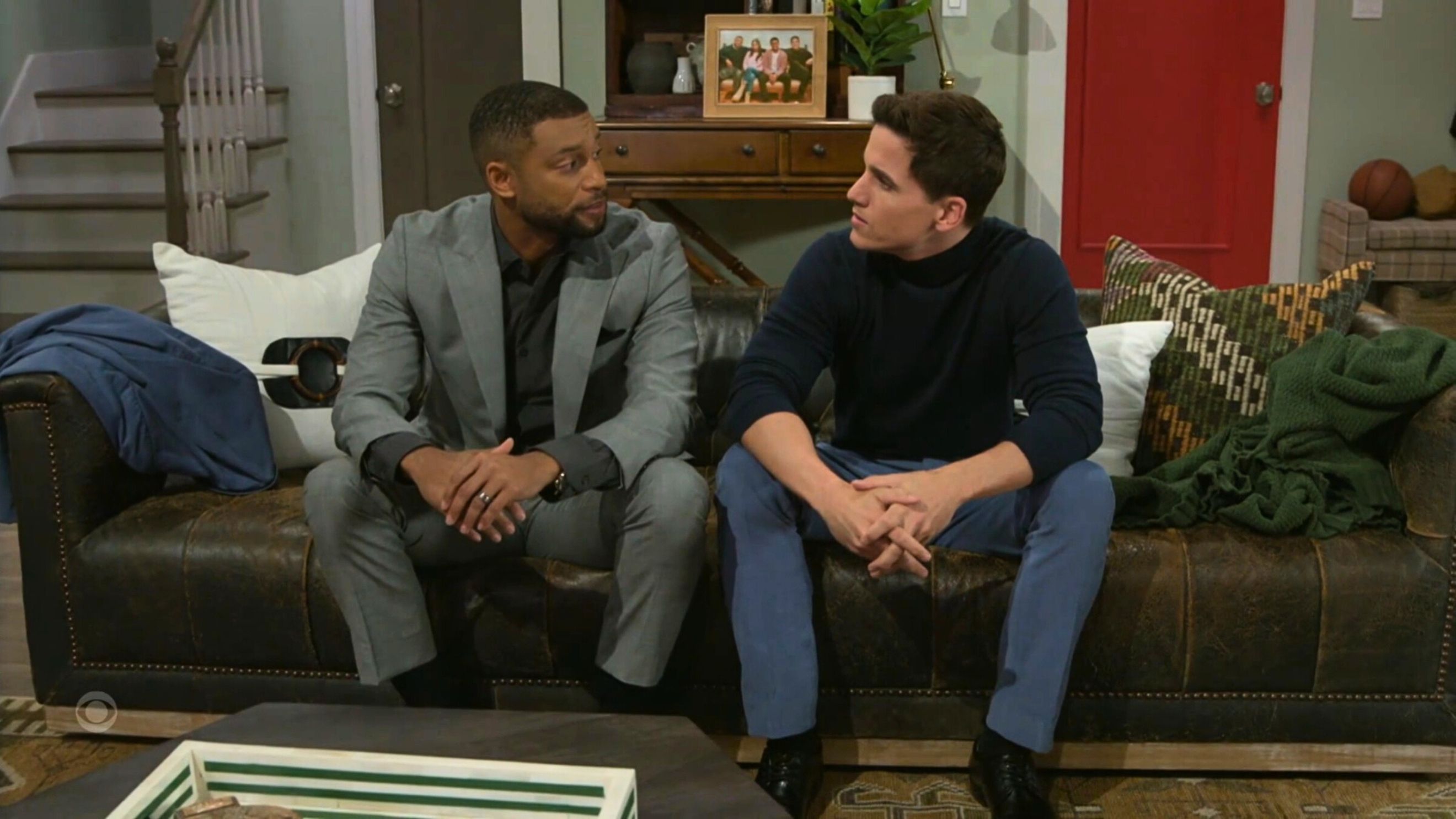 Beyond the Gates: Martin and Smitty have parenting troubles | Image Source: CBS