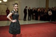 Tina Fey at a red carpet event (Image Via Getty)