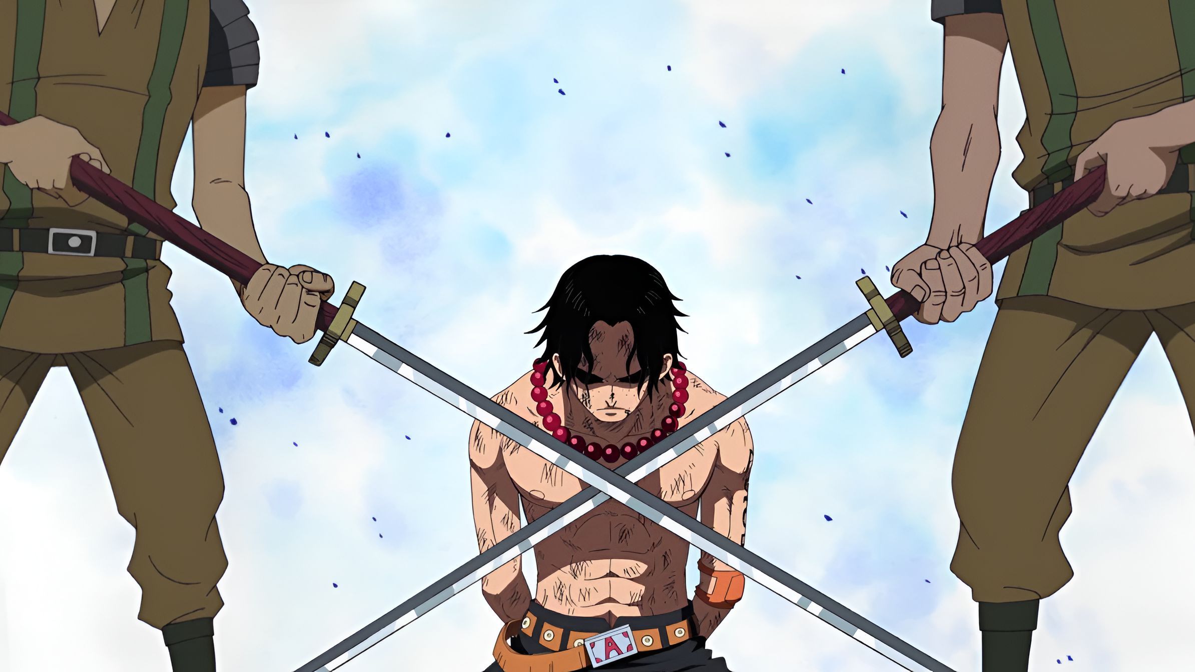 Marineford Arc as the best anime arcs in One Piece (Image credit: Toei Animations)