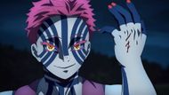 Akaza in Demon Slayer: Kimetsu no Yaiba | Image via Netflix