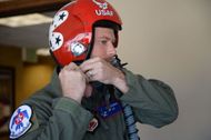 Jacob Young Visits United States Air Force Thunderbirds (Image via Getty)