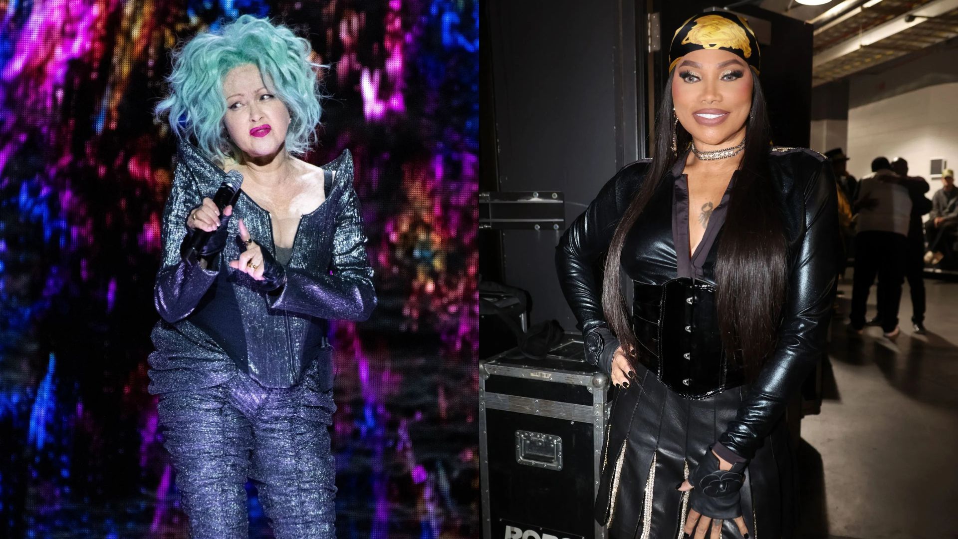 Cyndi Lauper and Salt-N-Pepa (Images from Getty)