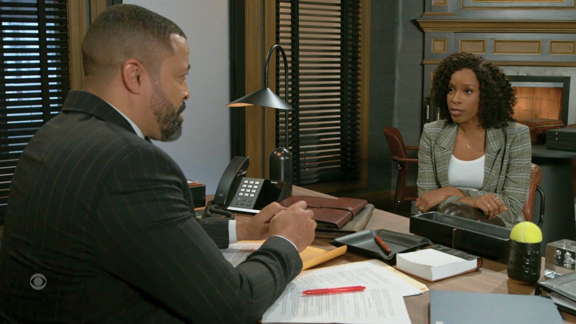 Bill and Naomi on Beyond the Gates | Image: CBS