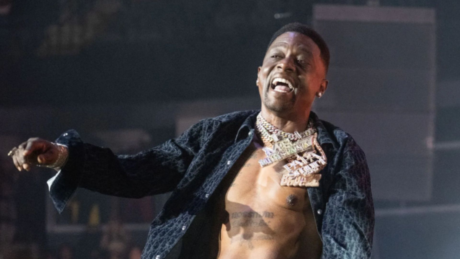 How did Boosie Badazz discover his heart condition? (Image via Getty)