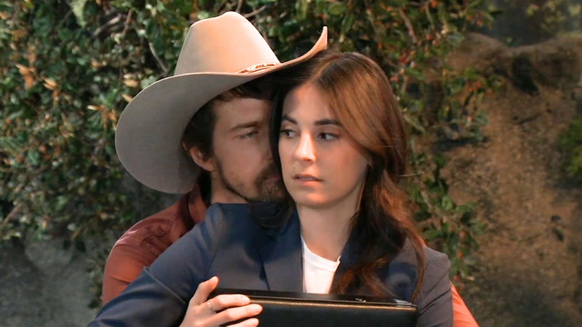 Cody gives Molly a ride on his horse | Image: ABC