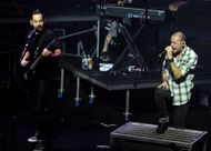 Linkin Park And B'z Perform For Fundraising Fans At The Mayan Theatre - Source: Getty