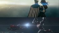 Flying abilities of both Superman and Homelander | Images via Prime Video