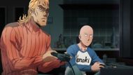 King and Saitama playing games (Image Credit: J.C. Staff Studio)