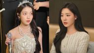 K-pop idol IU and Kim Ji-won (Image Sources: Instagram @dlwlrma and Netflix)