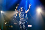 Lorde at the 2014 iHeartRadio Music Festival - Night 2 - Show (Image via Getty)