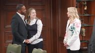 Carter and Hope at Forrester Creations on The Bold and the Beautiful | Image: JPI