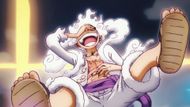 Luffy using Gear 5 as seen in the One Piece anime (Image via Toei Animation)