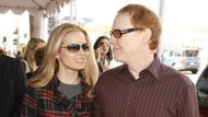 Bridget Fonda & Danny Elfman (Image via Getty/Kevin Winter)