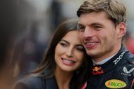 Max Verstappen celebrating his fourth Driver's championship with girlfriend, Kelly Piquet.