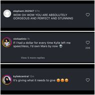 Fans praise Kylie’s shoot (Image via Instagram/@KylieJenner)