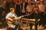 Photo of OASIS and Noel GALLAGHER and Paul WELLER - Source: Getty