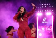Cardi B at the TikTok In The Mix - Show - Source: Getty