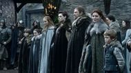 The Starks in Game of Thrones (Image via Hulu)