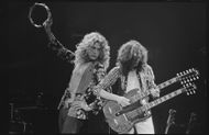 Robert Plant and Jimmy Page of Led Zeppelin - Source: Getty