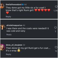 Fans gush over Rumi Carter at the Cowboy Carter Tour(Image via Instagram/@rumiyonce)
