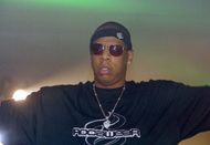 Jay-Z at the Def Jam Island Records Party - Source: Getty