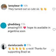 Fans react to the new Havaianas collection. (Image via Instagram@gigihadid)