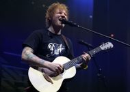 Ed Sheeran at The Darkness Perform At The Roundhouse - Source: Getty