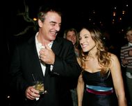 Sarah Jessica Parker and Chris Noth (Image via Getty)