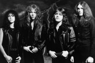 Photo of Cliff BURTON and Kirk HAMMETT and James HETFIELD and Lars ULRICH - Source: Getty