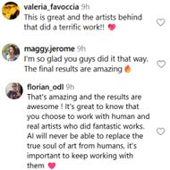 Fans react to the From Zero album art. (Image via Instagram/@linkinpark)