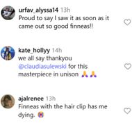 Fans react to Finneas's new music video. (Image via Instagram/@finneas)