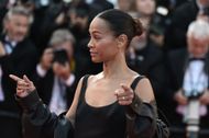 Natalie Portman was replaced by Zoe Saldana in a new script (Image via Getty)